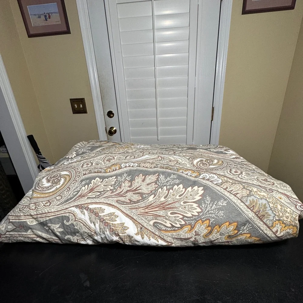 Pottery Barn duvet size queen/ full 100% cotton